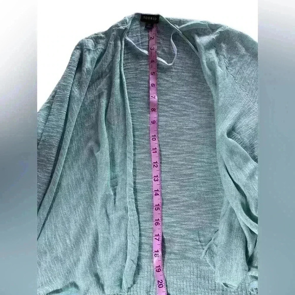 Torrid Women’s Lightweight Open Cardigan M/L - Picture 11 of 13